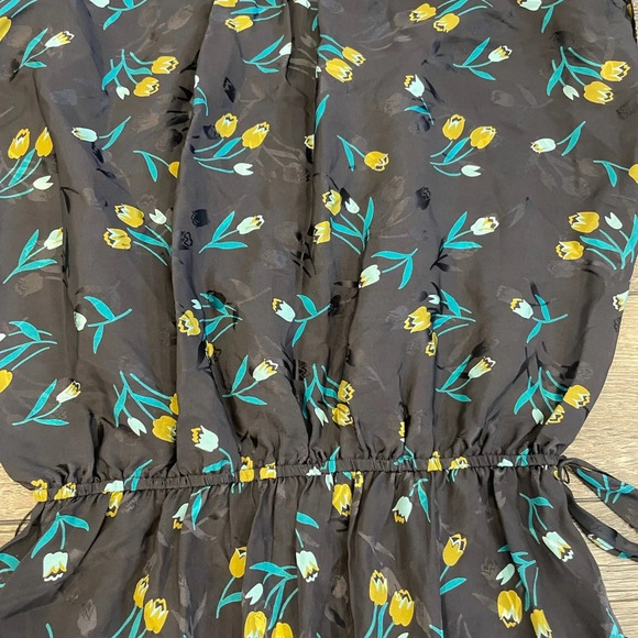 Rebecca Taylor Women's Grey and Gold Dress size 0 - Picture 12 of 12